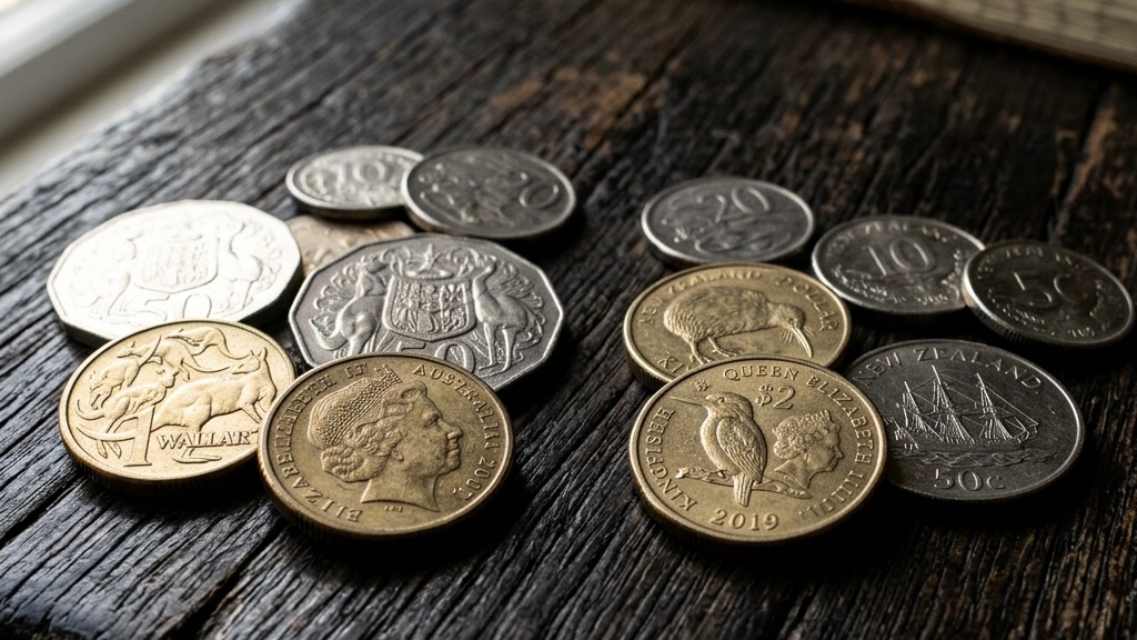 豪ドルNZドル通貨ペアのコイン