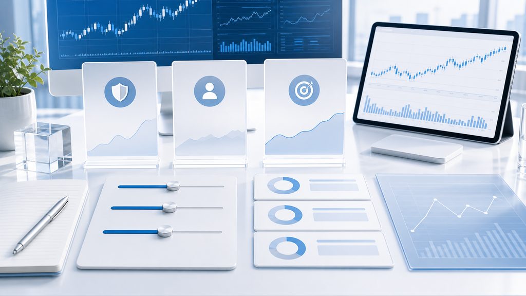 推奨ロットと運用実績の実態｜向く人を判定する3軸セグメントのイメージ