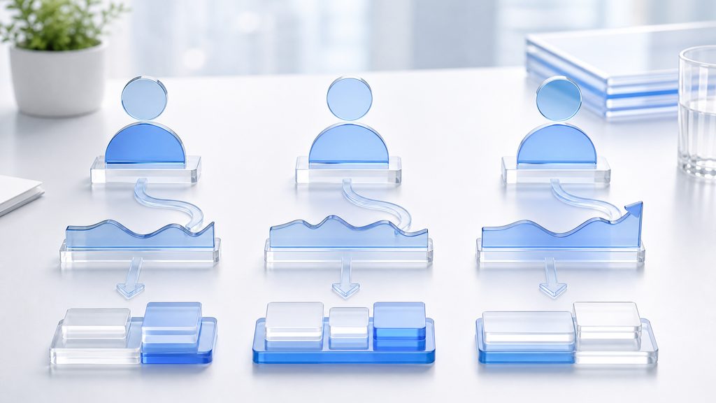 3つのトレーダープロファイル別の口座設計のイメージ